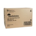 Food Trays, Containers, and Lids | Pactiv Corp. 0CN8071600BL EarthChoice MealMaster 16 oz. Container with Lid - Black/Clear (252/Carton) image number 3