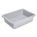 Cleaning Carts | Rubbermaid Commercial FG334900GRAY 20 in. x 15 in. x 5 in. Bus/Utility Tote - Gray image number 0