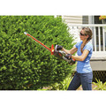 Hedge Trimmers | Black & Decker LHT360C 60V MAX 1.5 Ah Cordless Lithium-Ion POWERCUT 24 in. Hedge Trimmer image number 4