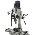 Milling Machines | JET JT9-351141 JMD-40GH Geared Head Mill Drill with Newall DP700 2-Axis DRO and X-Powerfeed image number 2