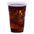 Food Trays, Containers, and Lids | Eco-Products EP-CC10-GS 10 oz GreenStripe PLA Plastic Cold Cups - Clear (1000/Carton) image number 9