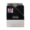 Office Jansan | C-Line 58810 10 in. Expansion 1/12-Cut Tabs 13 Sections Letter Size Vertical Expanding File - Black image number 5