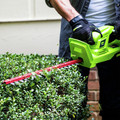 Hedge Trimmers | Greenworks 2202302 HT24B210 24V/22 in. Hedge Trimmer with 2 Ah Battery and Charger image number 5