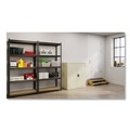 Office Filing Cabinets & Shelves | Alera 25763 36 in. x 18 in. x 42 in. 3 Shelves Economy Assembled Storage Cabinets - Putty image number 4