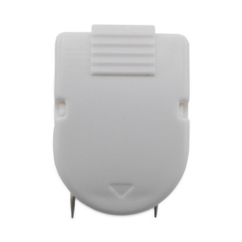 Advantus 40 Sheet Capacity Panel Wall Clips for Fabric Panels - White (20/Box)