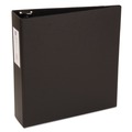 Office Jansan | Avery 04601 Economy 3 in. Capacity 11 in. x 8.5 in. 3-Ring Non-View Binder - Black image number 1