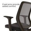Office Chairs | Alera ALEWX42BME17 17.09 in. to 20.83 in. Seat Height Supports Up to 275 lbs. Wessex Ergonomic Fabric Mesh Swivel Task Chair - Black image number 7