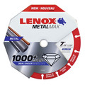  | Lenox 1972924 METALMAX 7 in. x 7/8 in. Diamond Edge Cut-Off Wheel image number 1