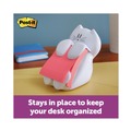 Office Jansan | Post-it Pop-up Notes Super Sticky CAT-330 Pop-Up Note Dispenser Cat Shape, 3 X 3, White image number 3