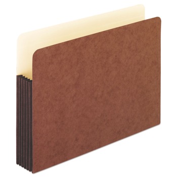 Pendaflex Redrope WaterShed 5.25 in. Expansion Letter Size Expanding File Pockets - Redrope