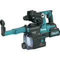 Rotary Hammers | Makita GRH01M1W 40V max XGT Brushless Lithium-Ion 1-1/8 in. Cordless AFT/AWS Capable AVT Rotary Hammer Kit with SDS-PLUS Dust Extractor (4 Ah) image number 1