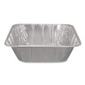 Food Trays, Containers, and Lids | Handi-Foil 2014-50-100 10.31 in. x 12.69 in. x 4.19 in. Aluminum Steam Table Pans (100/Carton) image number 2