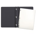 Office Jansan | Oxford 52506EE 3 Fasteners Report Cover Panel and Border Cover - Letter, Black (25/Box) image number 2