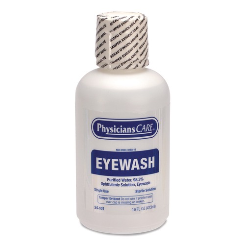 First Aid | PhysiciansCare by First Aid Only 24101001 16 oz Bottle Eye Wash image number 0