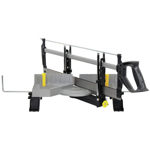 Stanley 20-800 22 in. Miter Saw with Adjustable Angle Clamping Miter Box
