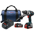 Factory Reconditioned Bosch DDH183-01-RT 18V 4.0 Ah EC Cordless Li-Ion Brushless Brute Tough 1/2 in. Drill Driver Kit image number 0