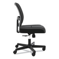  | HON HVL205.MM10.T ValuTask 250 lbs. Capacity Mesh Back Task Chair - Black image number 3
