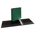Office Jansan | Avery 27653 11 in. x 8.5 in. 3 in. Capacity 3 Rings Durable Non-View Binder with DuraHinge and Slant Rings - Green image number 2