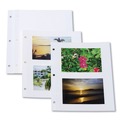 Office Jansan | C-Line 85050 11 in. x 9 in. Redi-Mount Photo-Mounting Sheets (50/Box) image number 5