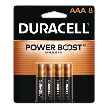 Duracell Power Boost CopperTop Alkaline AAA Batteries (40/Carton)