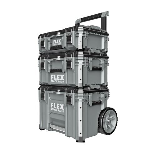 Tool Chests | FLEX FSM1101-3 (3-Piece) STACK PACK Storage System image number 0