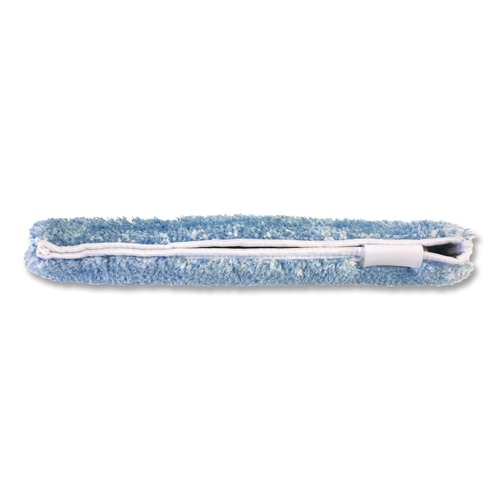 Cleaning Cloths | Nexstep Commercial Products 96154-R MaxiPlus Combo Window Washer and Squeegee Microfiber Replacement Sleeve, 15.5-in Wide, Blue image number 0