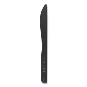 Eco-Products EP-S111 100% Recycled Content Knife - 6-in, 50/PK, 20 PK/CT