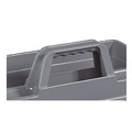 Cleaning Carts | Nexstep Commercial Products 96981 MaxiRough Maid Caddies, 2 Compartments, 12 x 7, Gray image number 1
