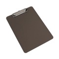 Office Jansan | Universal UNV40311 Low-Profile Plastic Clipboard with 0.5 in. Clip Capacity for 8.5 x 11 Sheets - Translucent Black image number 1