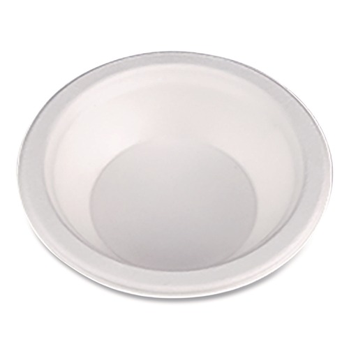 Bowls and Plates | SCT 18750WPF ChampWare Molded Fiber Tableware Bowl 12 oz White 125/Sleeve 8 Sleeves/Carton image number 0