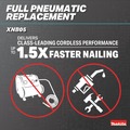 New Year New Savings! Save $25 off $150 | Makita XNB05Z 18V LXT Brushless Lithium-Ion 16-Gauge 2-1/2 in. Cordless Straight Finish Nailer (Tool Only) image number 6