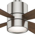 Ceiling Fans | Casablanca 59288 54 in. Bullet Brushed Nickel Ceiling Fan with Light and Wall Control image number 5