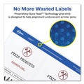 Office Jansan | Avery 22827 3.5 in. x 4.75 in. Removable Print-to-the-Edge Labels with Sure Feed - White (32/Pack) image number 2