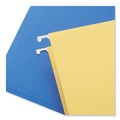 Office Jansan | Universal UNV14221EE 1/5-Cut Tab Deluxe Bright Color Hanging File Folders - Legal Size, Assorted Colors (25/Box) image number 2