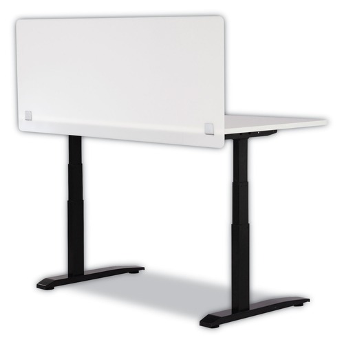 Office Furniture & Lighting | Safco 7517WH 59.5 in. x 2.5 in. x 23.5 in. 7517 Series Acrylic Wellness Panel - White image number 0