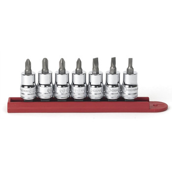 GearWrench 7-Piece Screwdriver Bit Socket Set