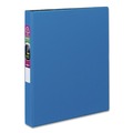 Office Jansan | Avery 27251 11 in. x 8.5 in. 1 in. Capacity 3 Rings Durable Non-View Binder with DuraHinge and Slant Rings - Blue image number 0