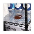 Office Jansan | Alera ALESW59SL4818 Plastic 48 in. x 18 in. Shelf Liners For Wire Shelving - Clear (4/Pack) image number 7