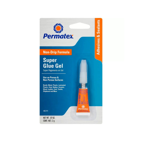 Liquid Compounds | Permatex 82191 12-Piece 2g Super Glue Gel Tube Set image number 0
