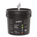Cleaning Cloths | Gritt Commercial GRI5RW1B Surface Care Wipes, 1-Ply, 6 x 8, Fresh Scent, White, 800 Wipes/Bucket image number 1