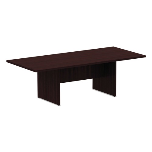 Alera ALEVA719642MY 94-1/2 in. x 41-3/8 in. x 29-1/2 in. Valencia Series Conference Rectangle Table - Mahogany image number 0