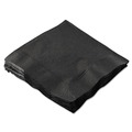 Cleaning & Janitorial Supplies | Hoffmaster 180313 9-1/2 in. x 9-1/2 in. 2-Ply Beverage Napkins - Black (1000/Carton) image number 0