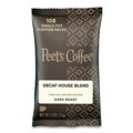 Coffee | Peet's Coffee & Tea 504913 House Blend 2.5 oz. Frack Pack Decaf Coffee Portion Packs (18/Box) image number 1
