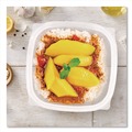 Food Trays, Containers, and Lids | Dart C32SB 5 in. x 5 in. x 1.49 in. 32 oz. Plastic Bowls - Square Clear (252/Carton) image number 4