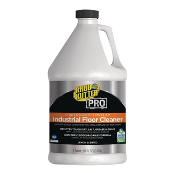 Rust-Oleum 1 Gallon Industrial Low Foam Floor Cleaner - Lemon Scent (4/Carton)