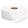 Paper Towels and Napkins | GEN G1513 2-Ply 1375 ft. Length Septic Safe Jumbo Bath Tissues - White (6 Rolls/Carton) image number 4