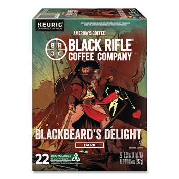 Black Rifle Coffee Company Blackbeard's Delight Coffee K-Cups (22/Box)