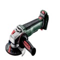 Angle Grinders | Metabo 601738830 WVPB 18 LT BL 11-125 QUICK 18V Brushless Variable Speed LiHD 4-1/2 in. / 5 in. Cordless Braking Angle Grinder (Tool Only) image number 0