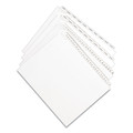 Customer Appreciation Sale - Save up to $60 off | Avery 82216 Preprinted Legal Exhibit Side Tab Index Dividers, Allstate Style, 10-Tab, 18, 11 X 8.5, White, 25/pack image number 5