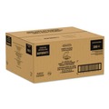 Food Trays, Containers, and Lids | Dart 80FBRHT1 8.65 in. x 7.94 in. x 2.98 in. ProPlanet Seal Compostable Molded Fiber Hinged Trays - Natural (200/Carton) image number 1